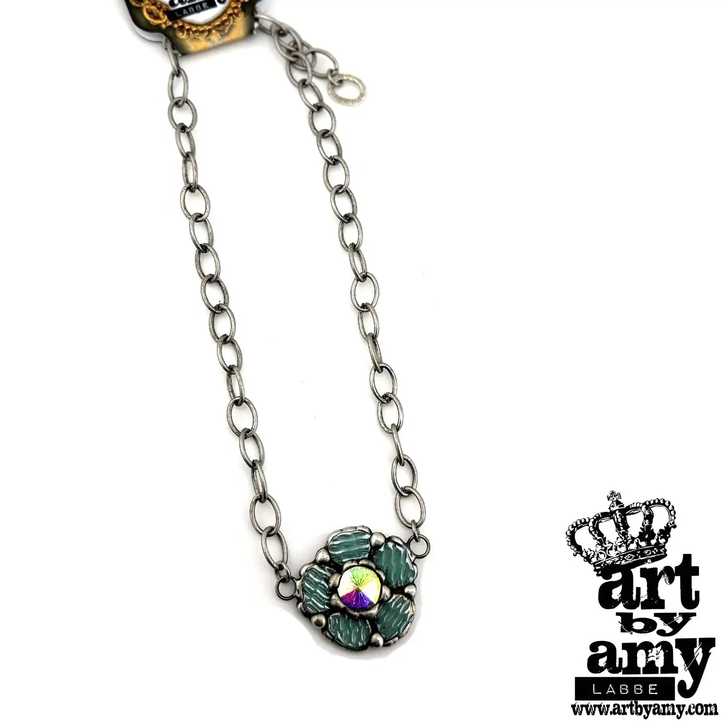 Lil Blossom Blue Necklace