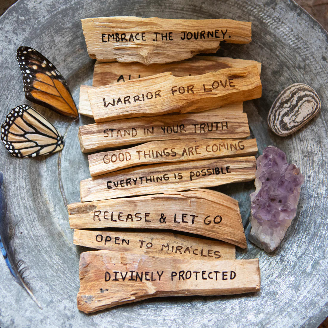 Palo Santo Sticks With Mantras