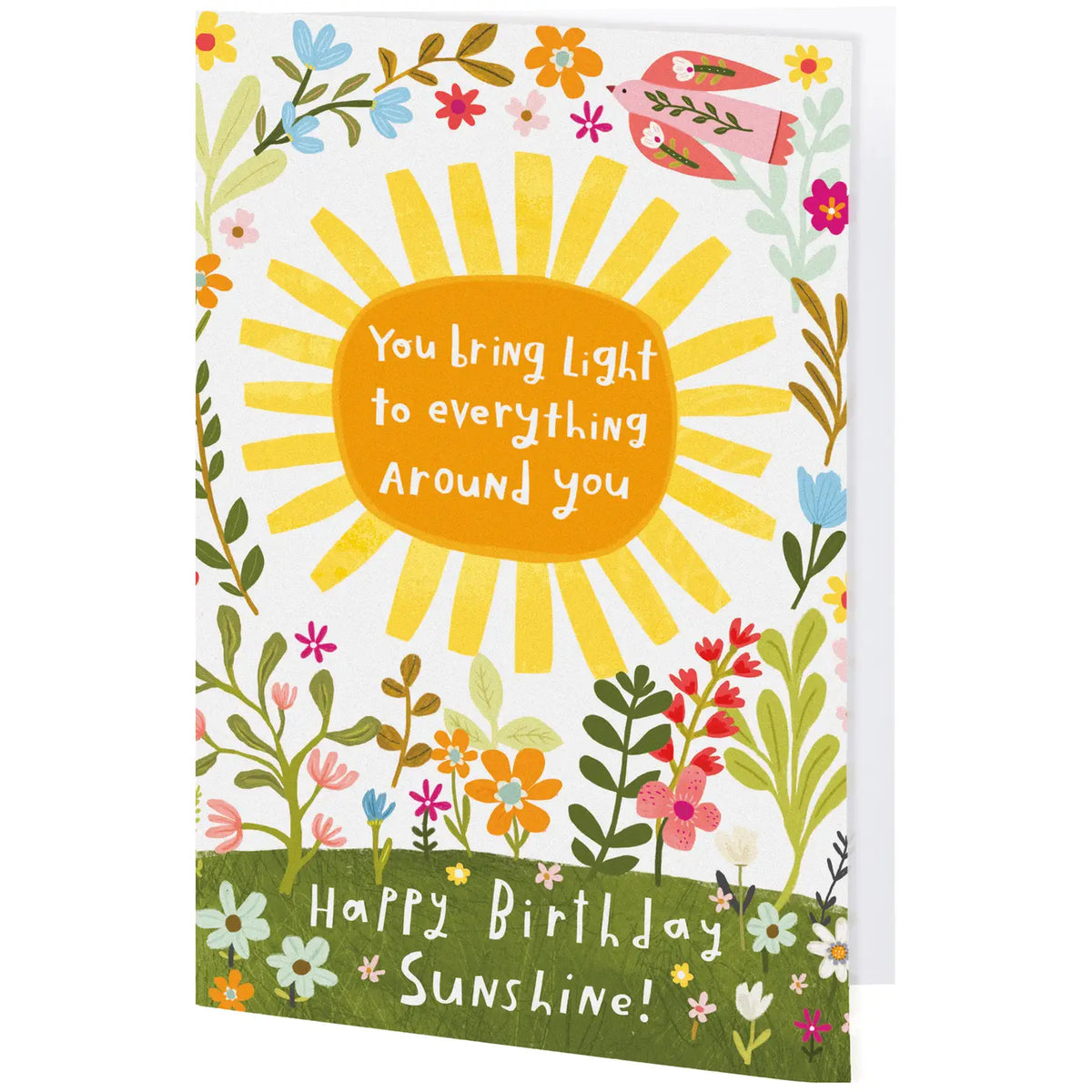 Happy Birthday Sunshine Greeting Card