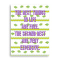 "Expensive" Statement Print