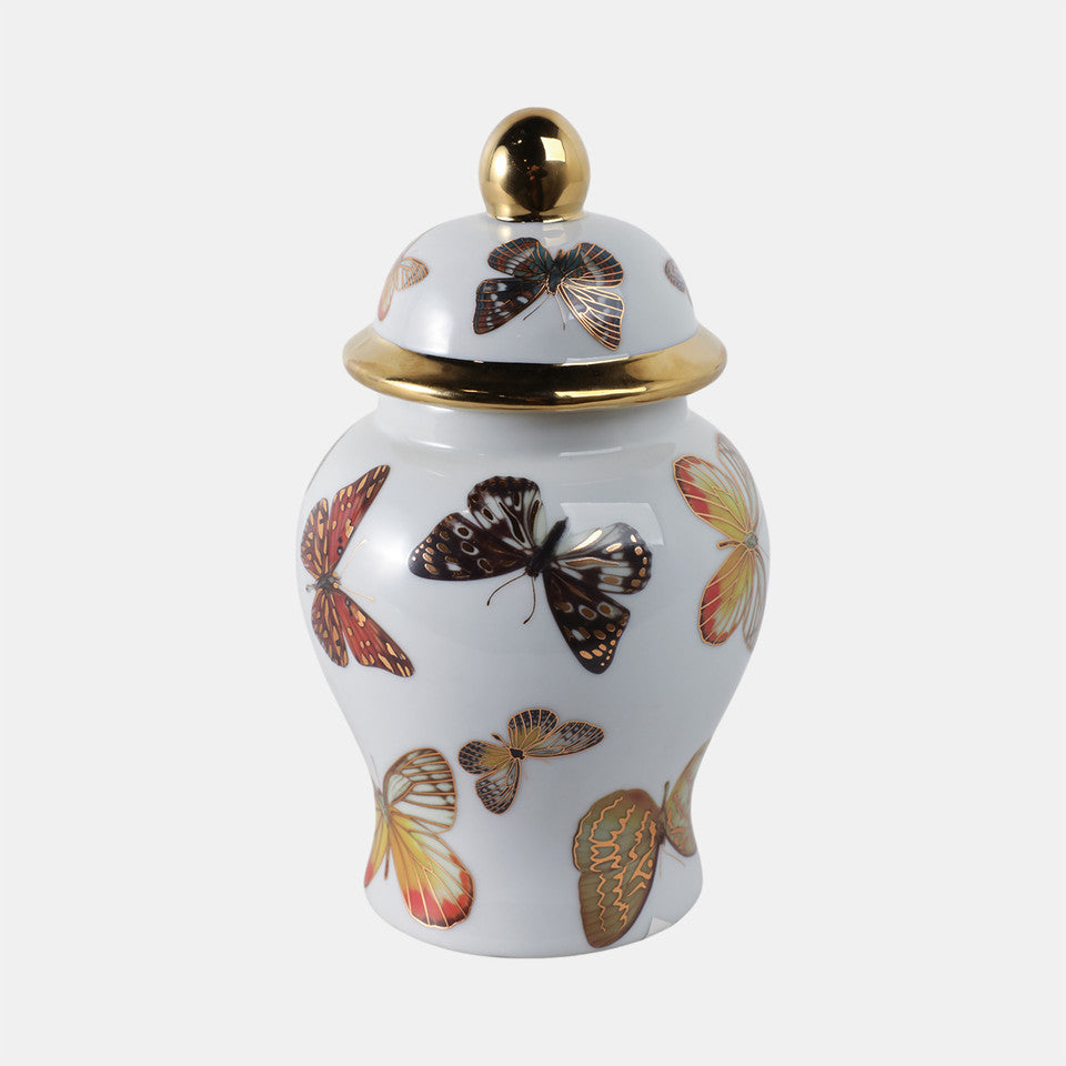 Butterfly Temple Jars