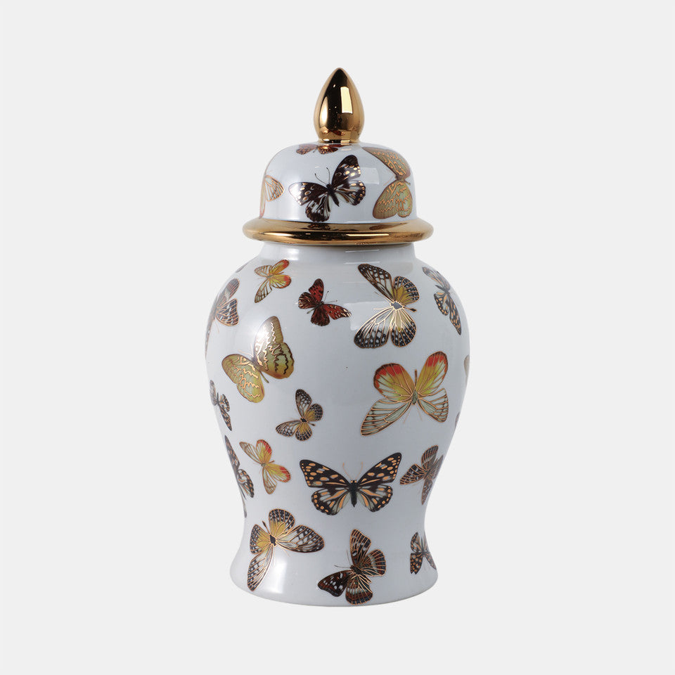 Butterfly Temple Jars