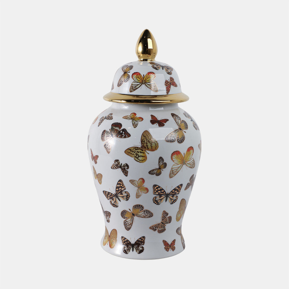 Butterfly Temple Jars