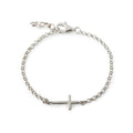 Gold-Plated Children's Cross Bracelet