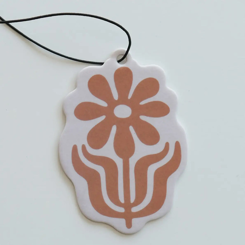 Car Air Freshener | Retro Daisy