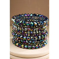 Glass Bead 9 Set Bracelet