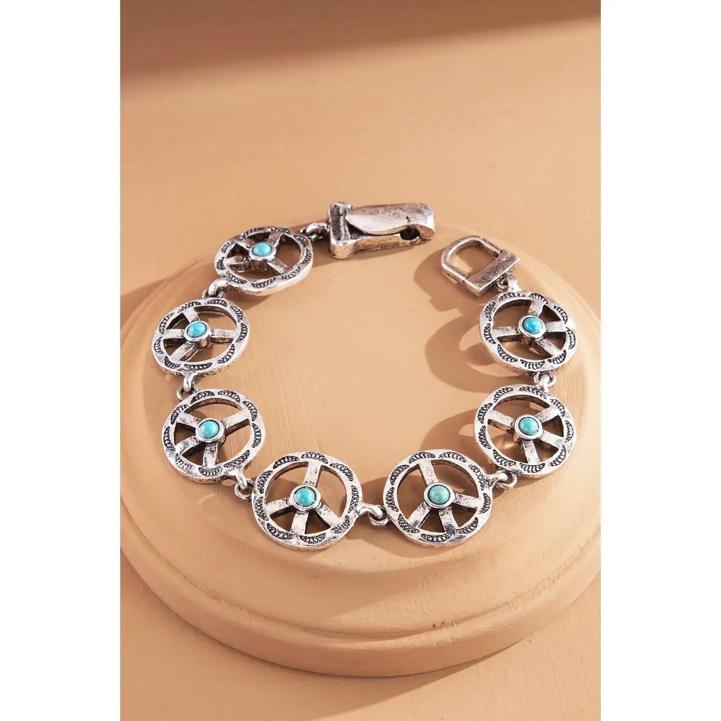 Western Peace Sign Magnetic Bracelet