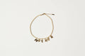 Mother Bubble Cord Necklace - Cream/Gold