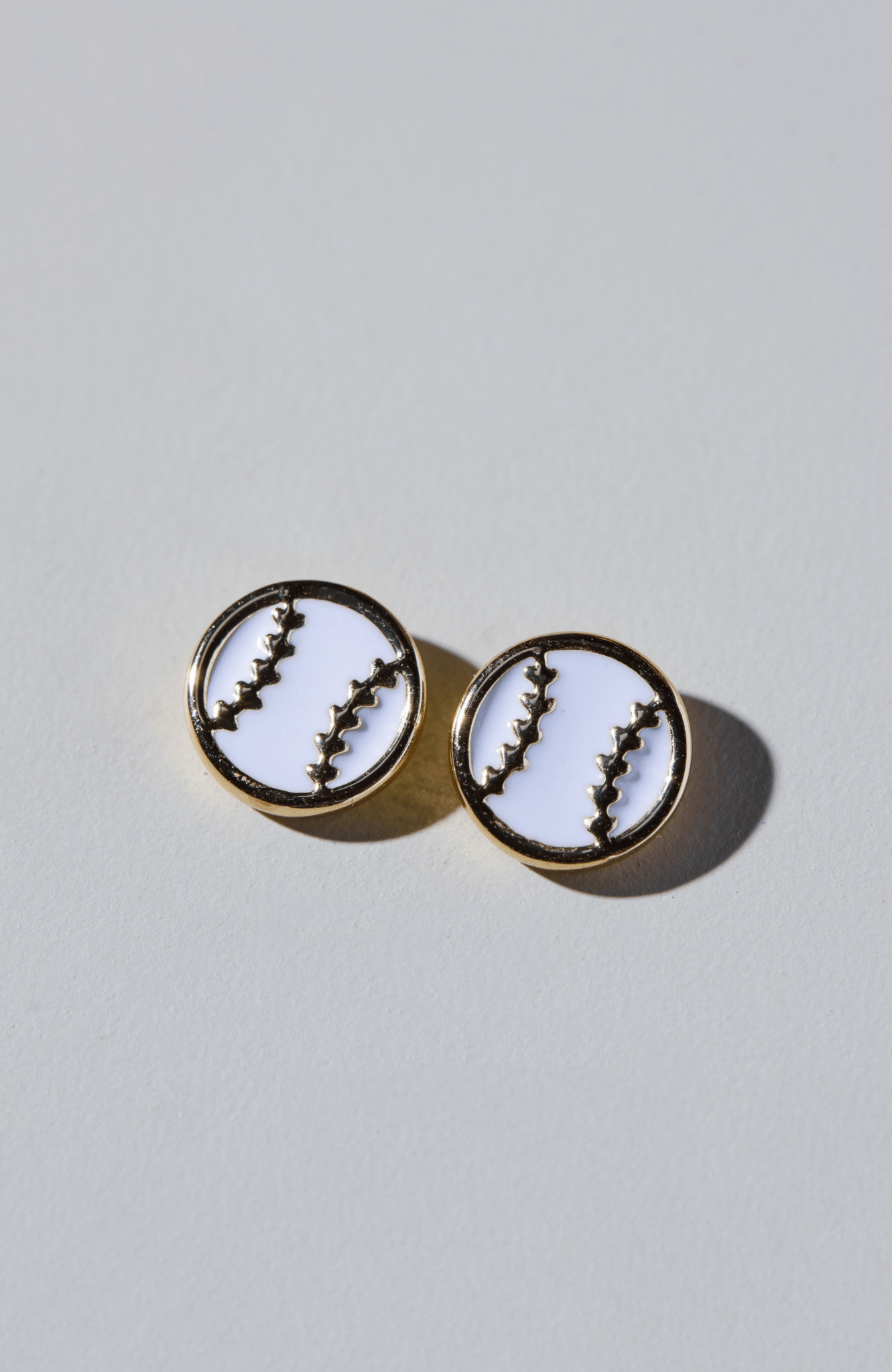 Baseball Stud Earrings