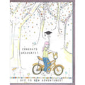 Graduate Bike Greeting Card