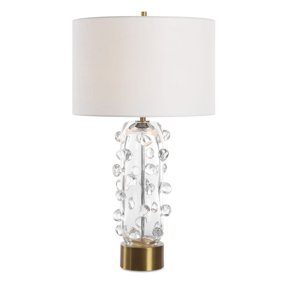 Aura Table Lamp, Clear