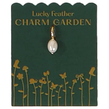 Charm Garden - Gold Pearl Charm