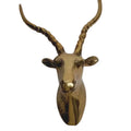 Gold Gazelle Wall Decor
