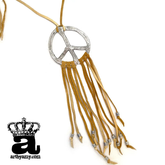 Peace and Love Necklace