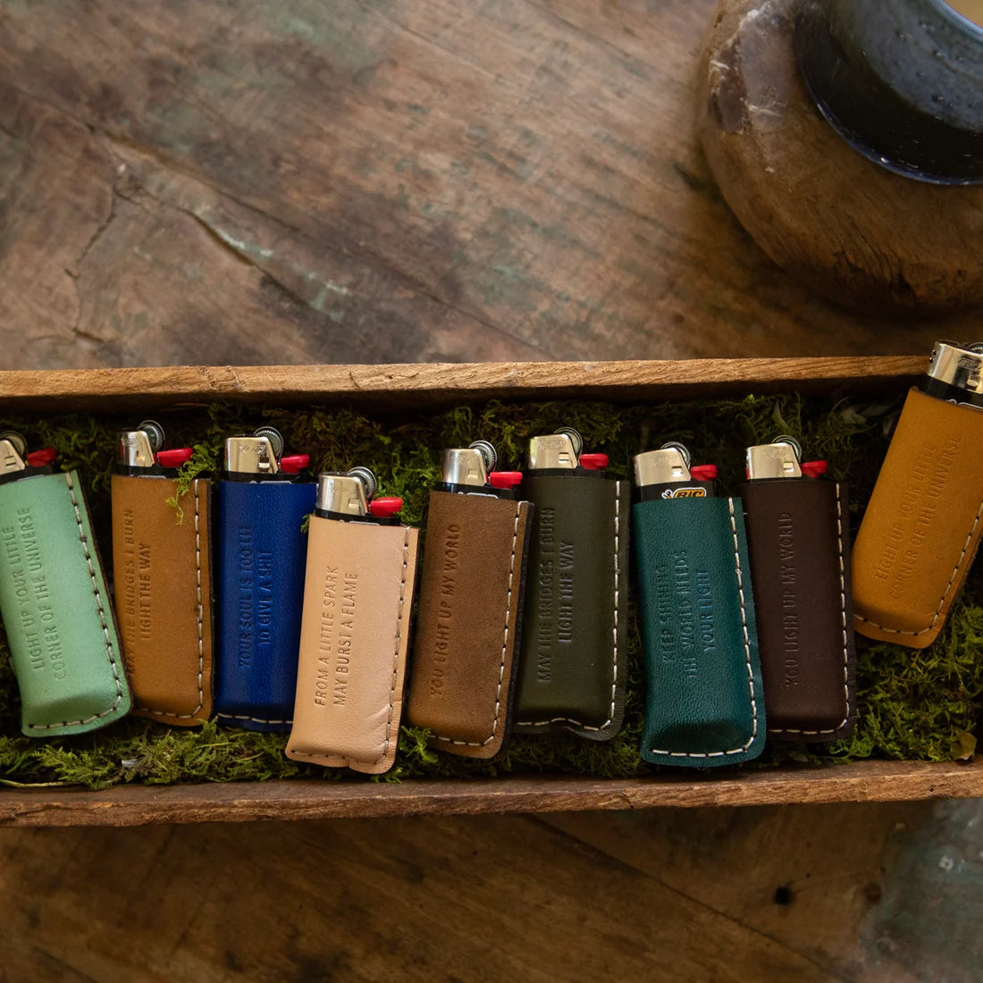 Leather Lighter Holders