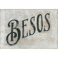 Besos Art Print