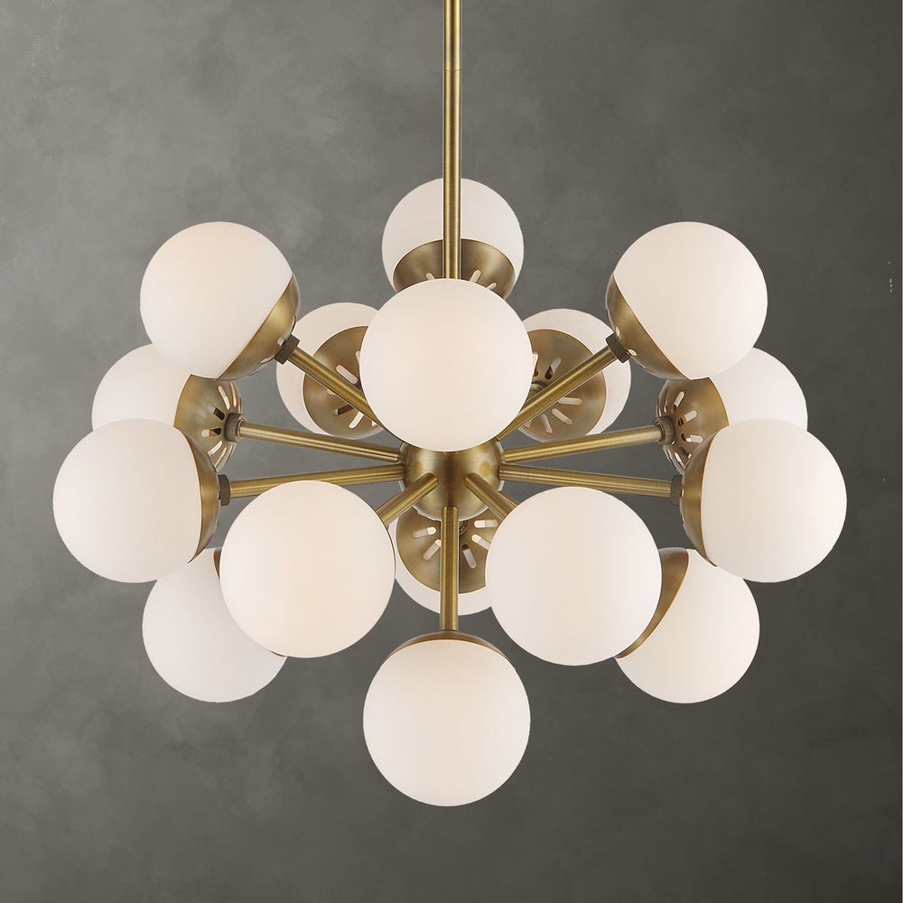 Droplet, 16 LT Chandelier