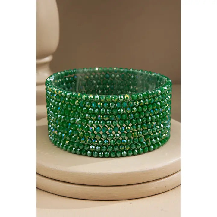 10 Piece Beaded Stackable Boho Bracelet