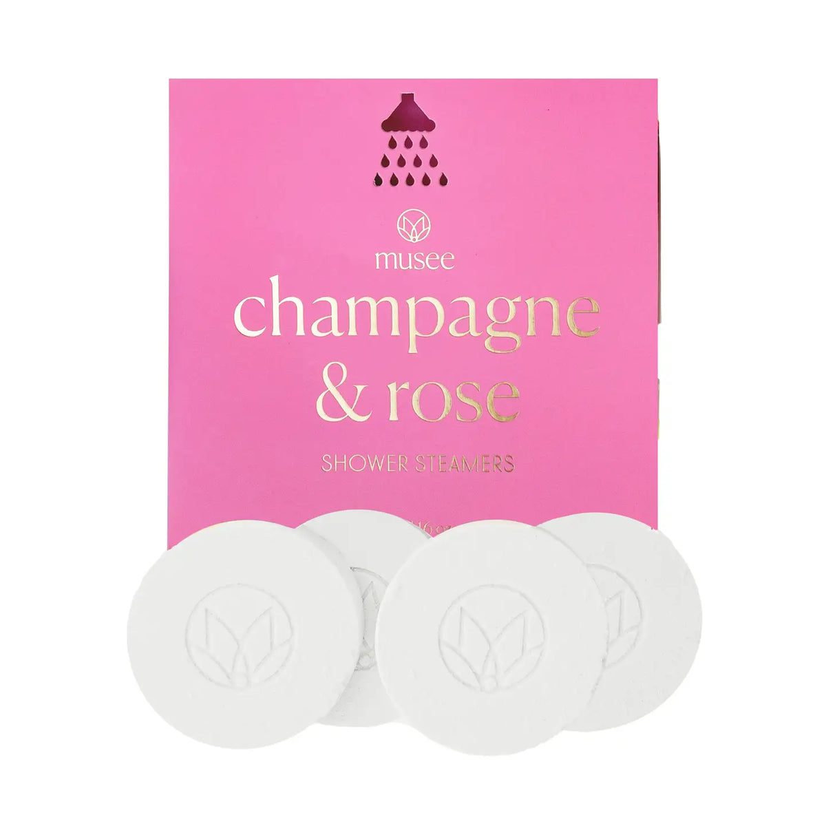 Champagne & Rose Shower Steamers