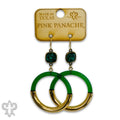 Large Acrylic Circle Earring
