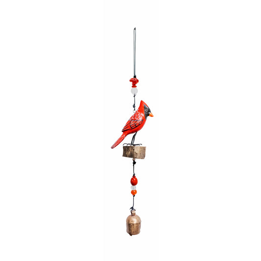 The Cardinal's Perch Wind Chime