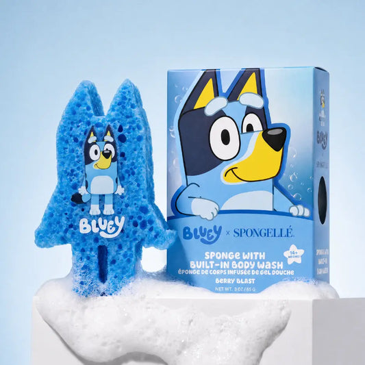 Bluey Berry Blast Body Buffer | Bluey X Spongellé