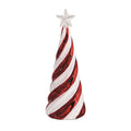 Glass Candy Cane Trees