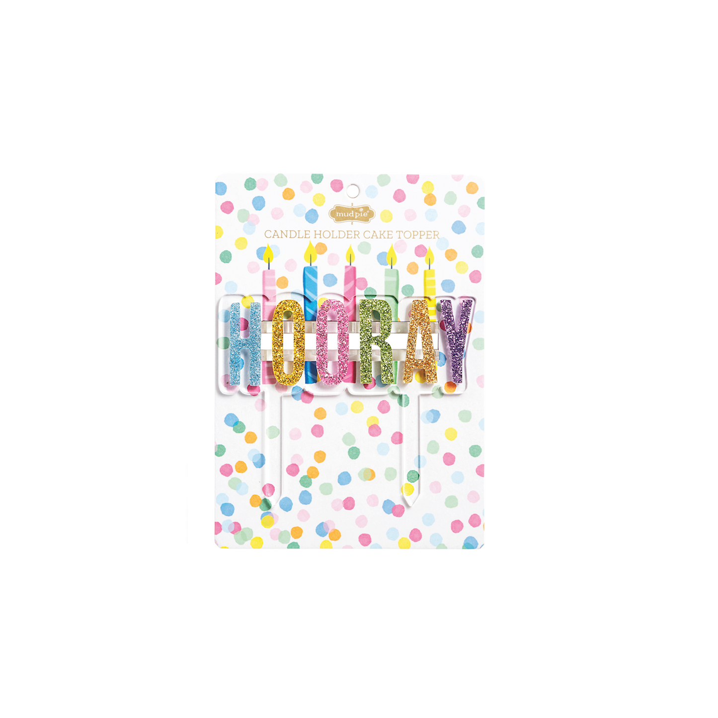 Birthday Cake Candle Toppers