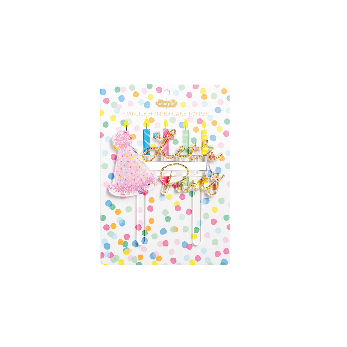 Birthday Cake Candle Toppers