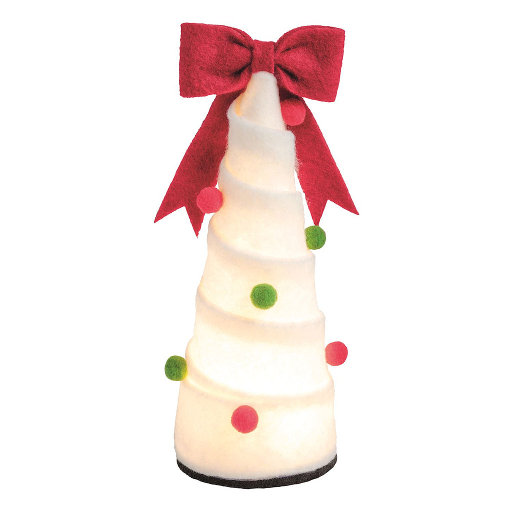 Pom Light-Up Trees