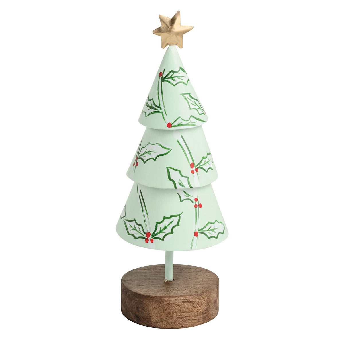 Painted Tin Christmas Trees