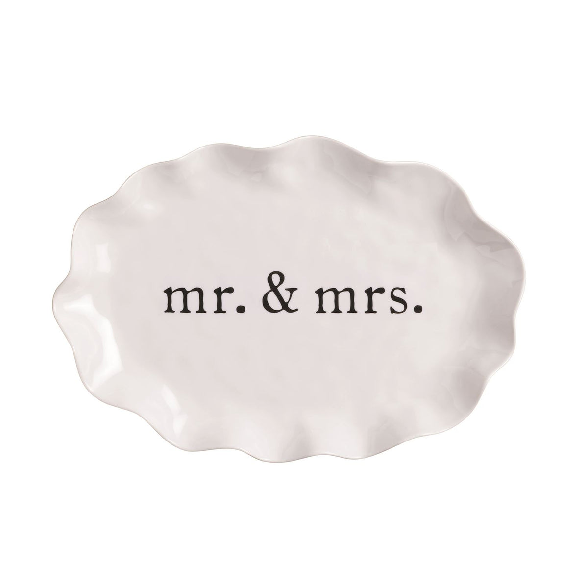 Mr. and Mrs. Melamine Platter