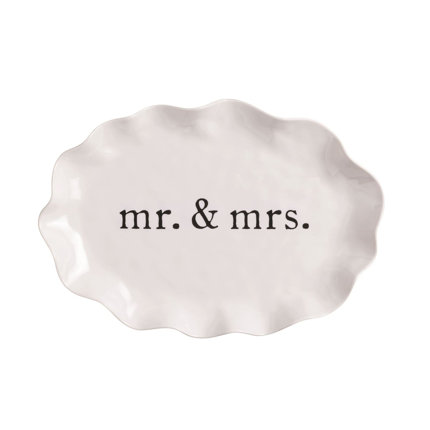 Mr. and Mrs. Melamine Platter
