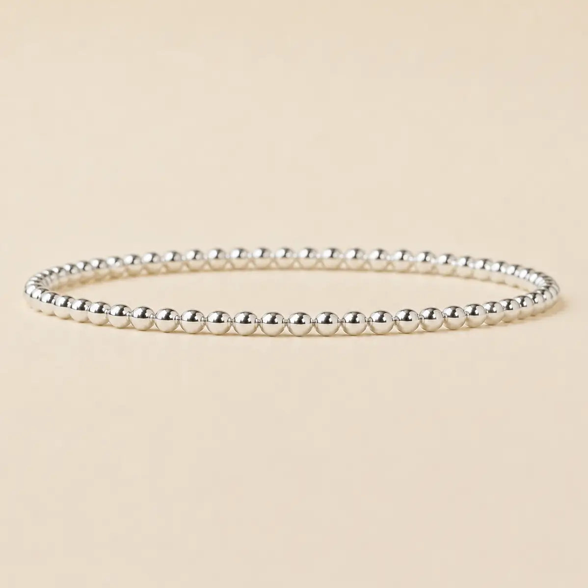 Tarnish Resistant Mixed Metal Beaded Layering Bracelets