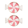 Christmas Candy Tidbit Plates