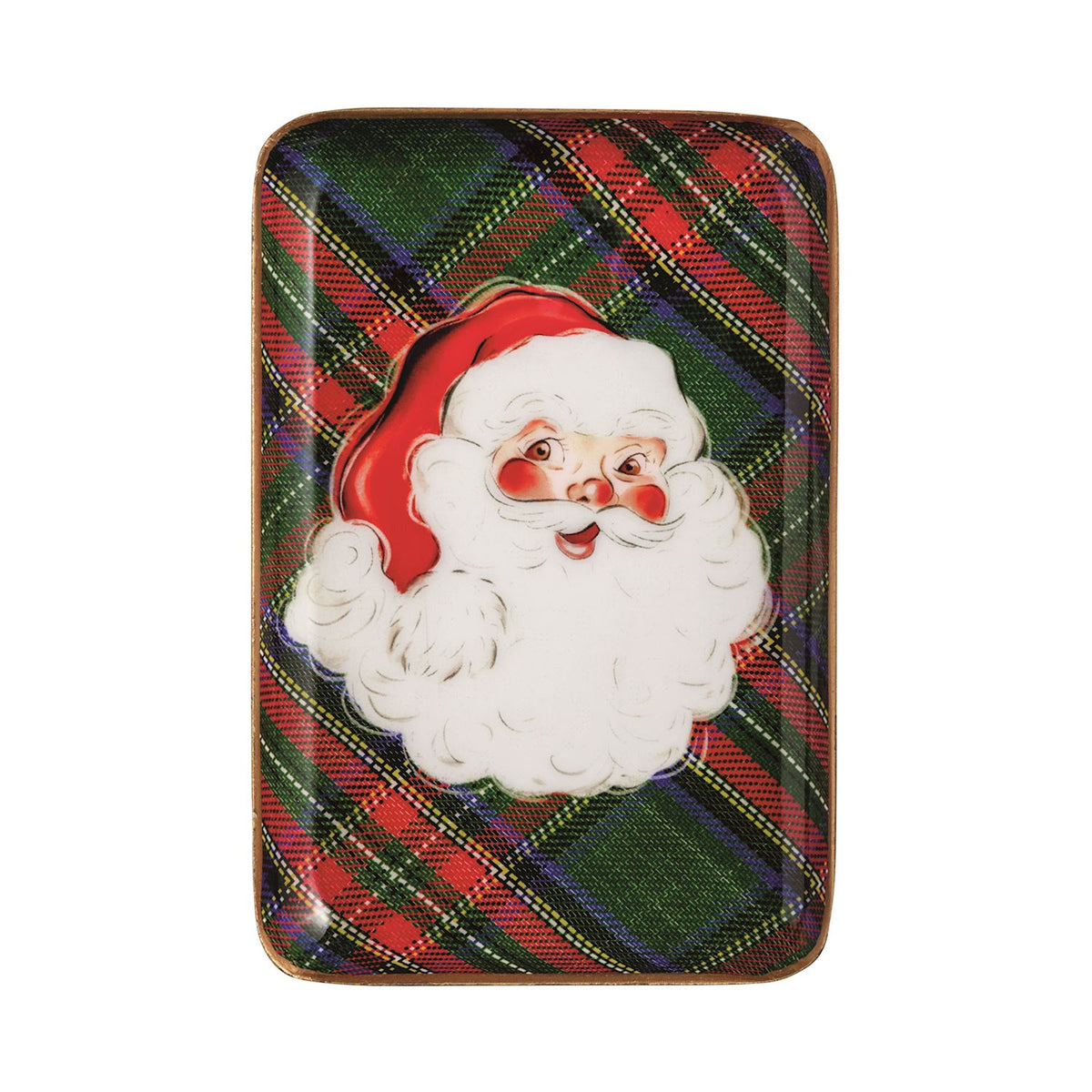 Tartan Tidbit Trays