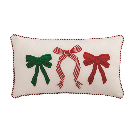 Whimsy Christmas Embroidered Pillows