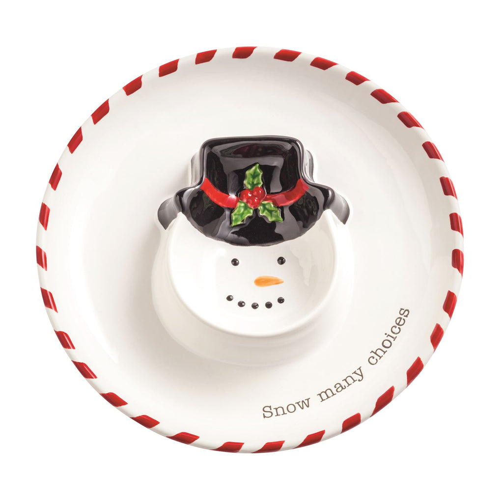 Sectioned Christmas Dishes