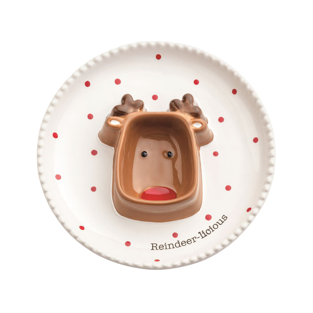 Sectioned Christmas Dishes