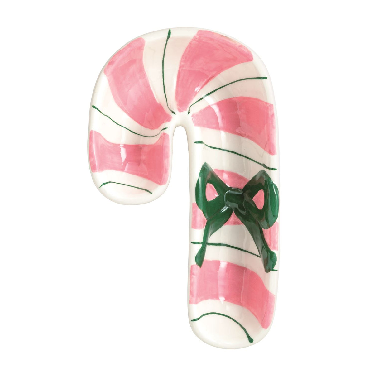 Candy Cane Tidbit Dishes