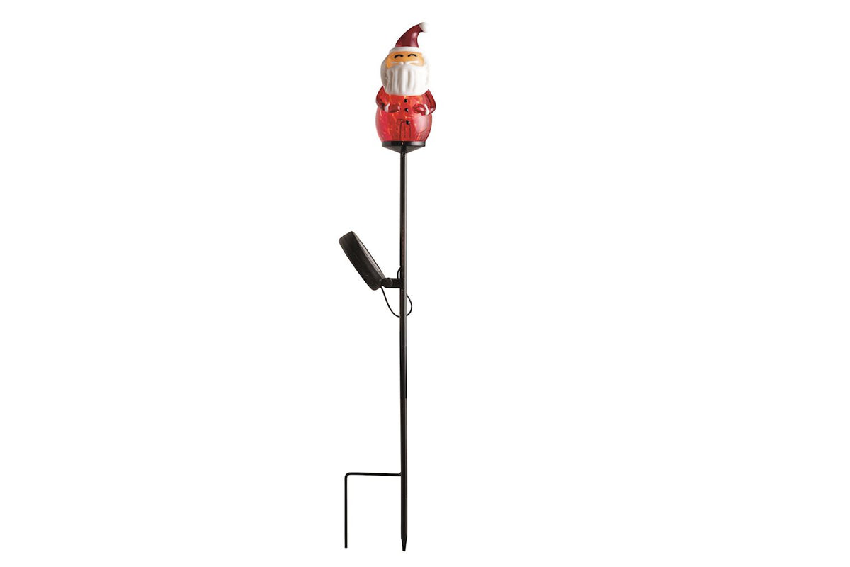 Glass Christmas Garden Stakes