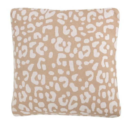 Leopard Knit Pillows