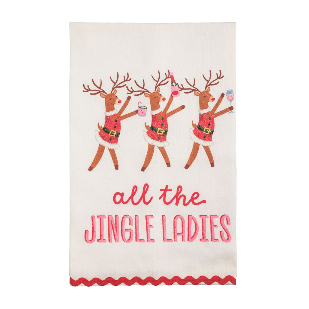Holiday Bar Glitter Towels