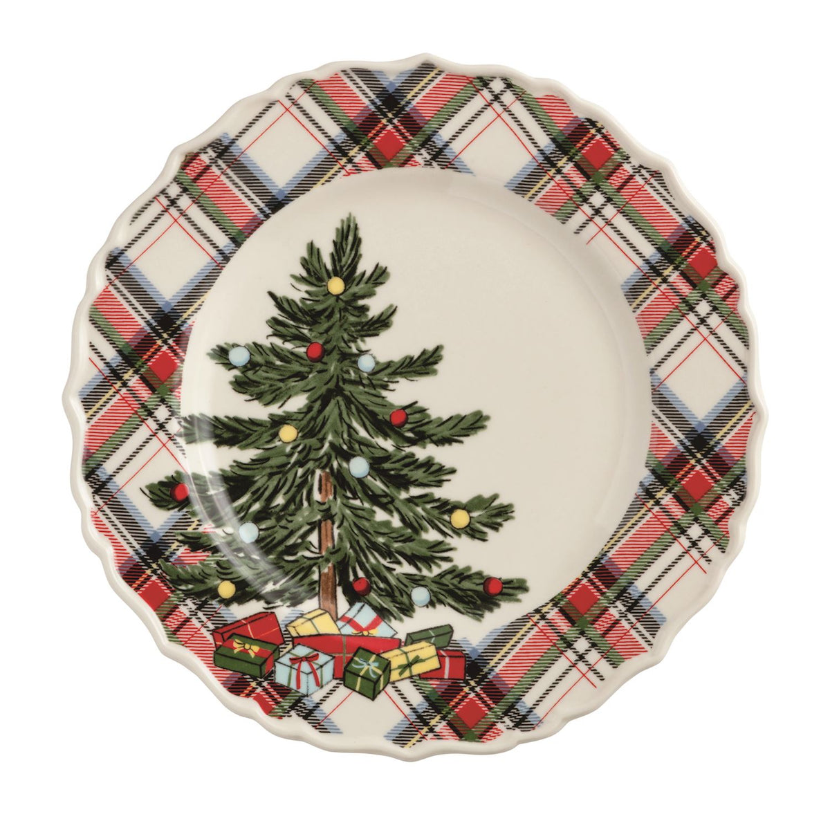 Vintage Holiday Icon Salad Plates