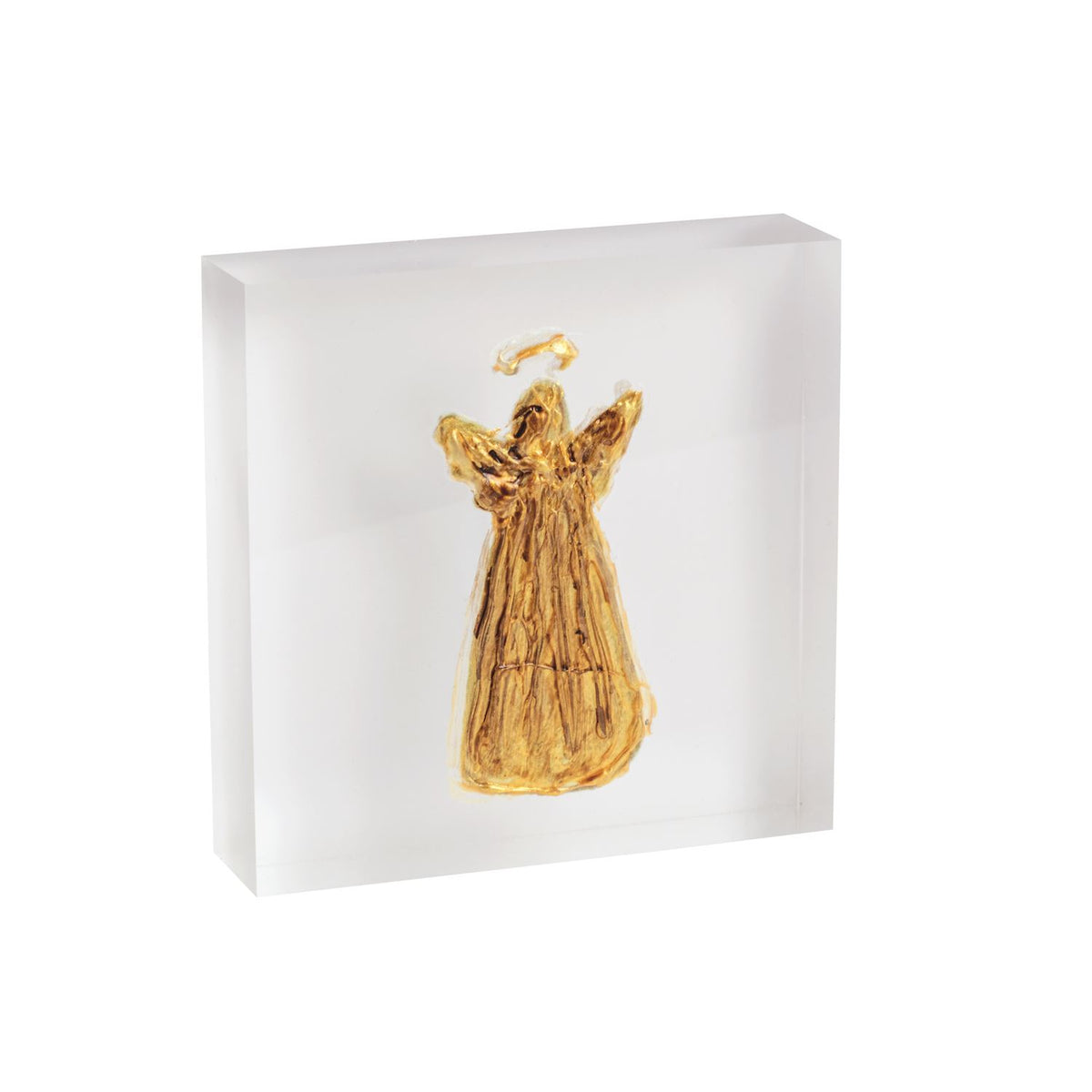 Acrylic Gold & Silver Christmas Plaques