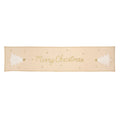 Merry Christmas Snowflake Tree Runner