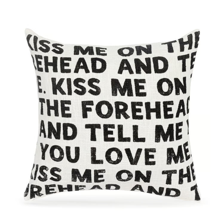 Live From Snack Time Tell Me You Love Me Square Pillow