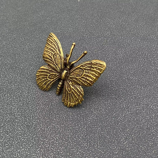 Vintage Brass Butterfly Desktop Ornament