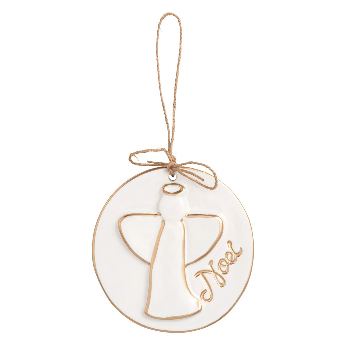 Gold Disc Ornaments