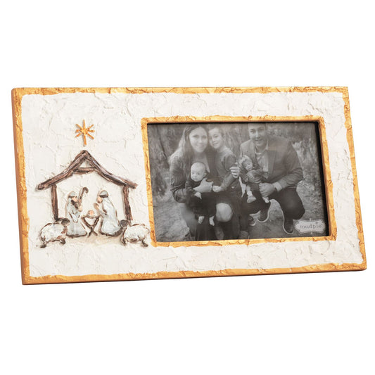 Painted Nativity Frame